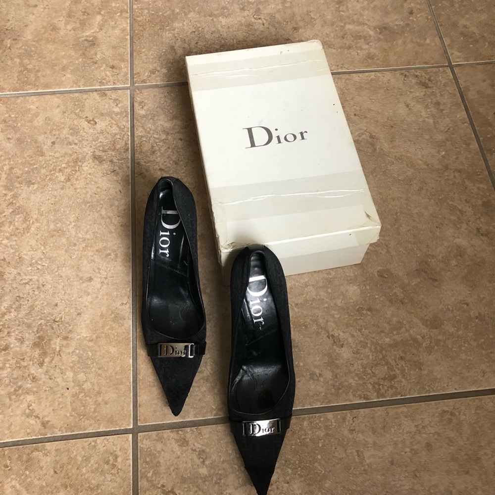 Authentic Dior Classic logo shoes size 7 - Picture 8 of 8